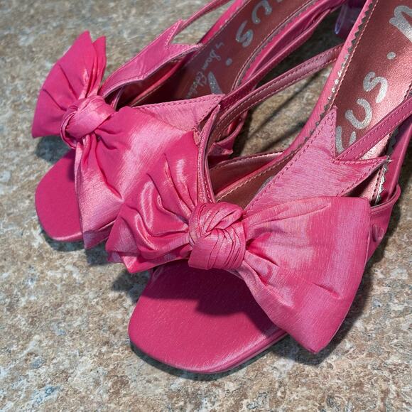 Circus NY Sam Edelman Women's Natalina Bow Kitten Heel Dress Sandals New Size 11 - Picture 2 of 13
